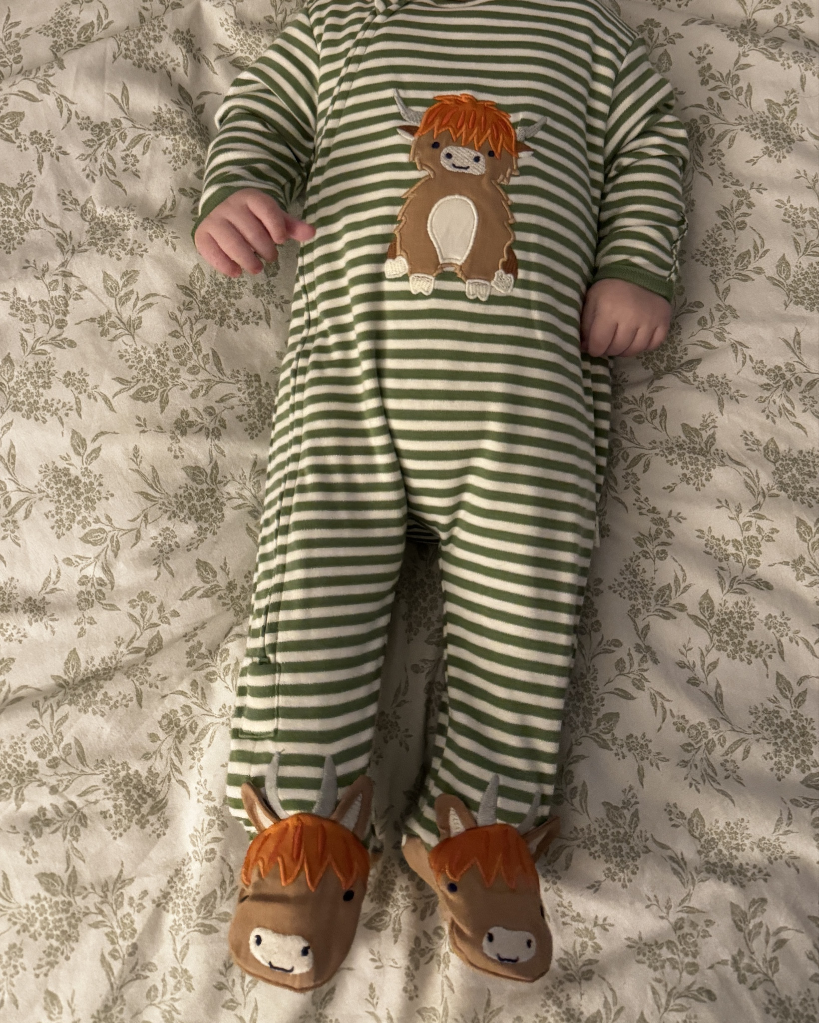 Highland cow sleepsuit! Too cute!!! 

#LTKkids #LTKuk #LTKbaby