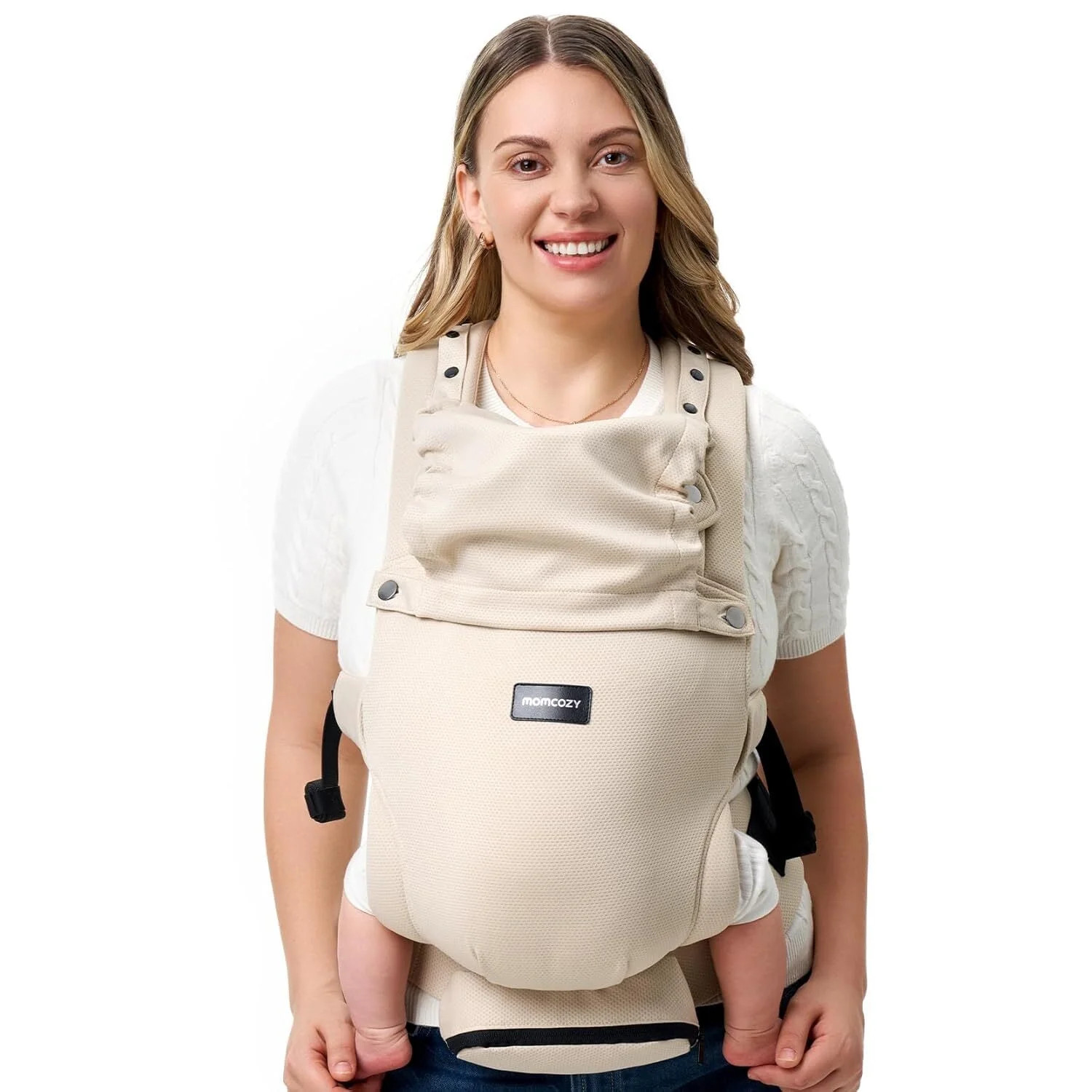 Momcozy Newborn Baby Carrier - Ergonomic, Cozy and Lightweight Carrier for 7-24lbs, Adjustable Ne... | Walmart (US)