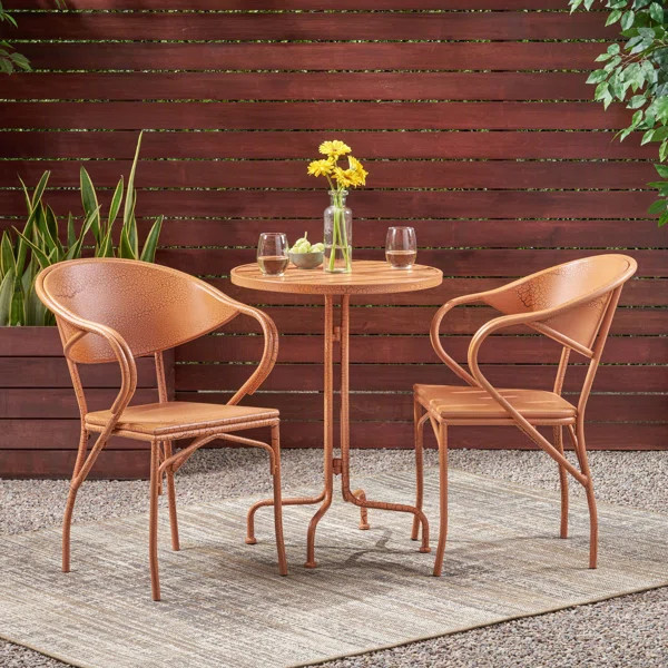Dalila 3 Piece Bistro Set | Wayfair North America