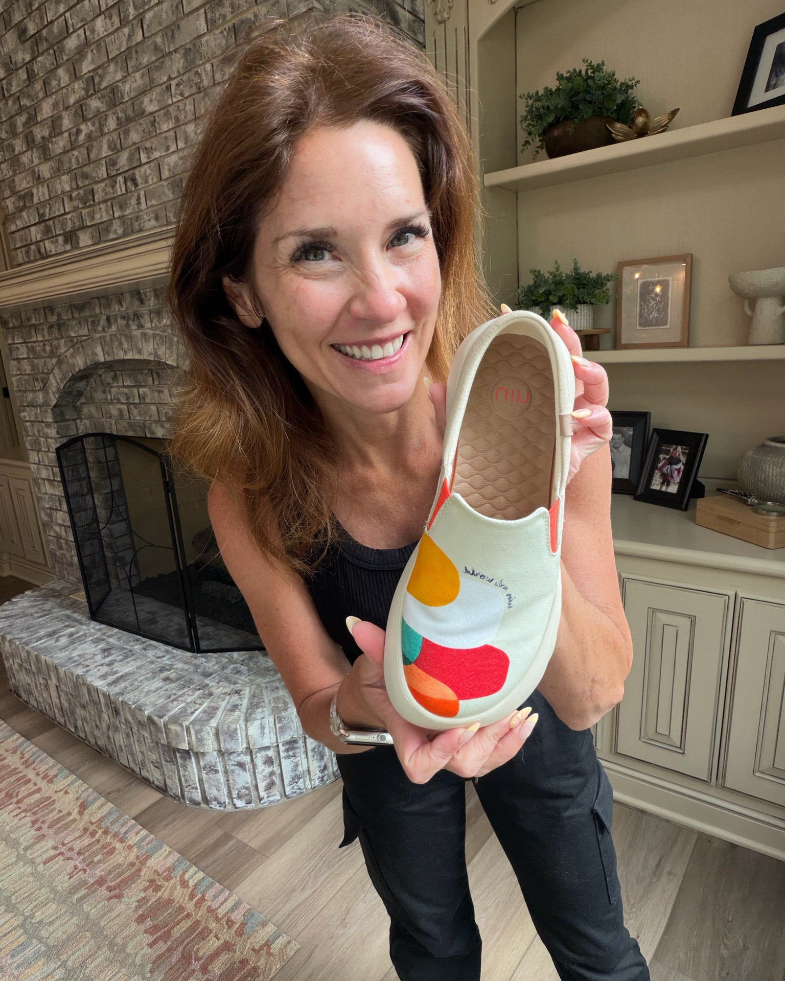 Adorable artwork sneakers from @UINFOOTWEAR ￼￼

Code: UINTRAVEL to save

#LTKmomlife #LTKActive #LTKOver40