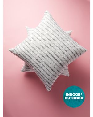 2pk 18x18 Indoor Outdoor Stripe Pillows | HomeGoods