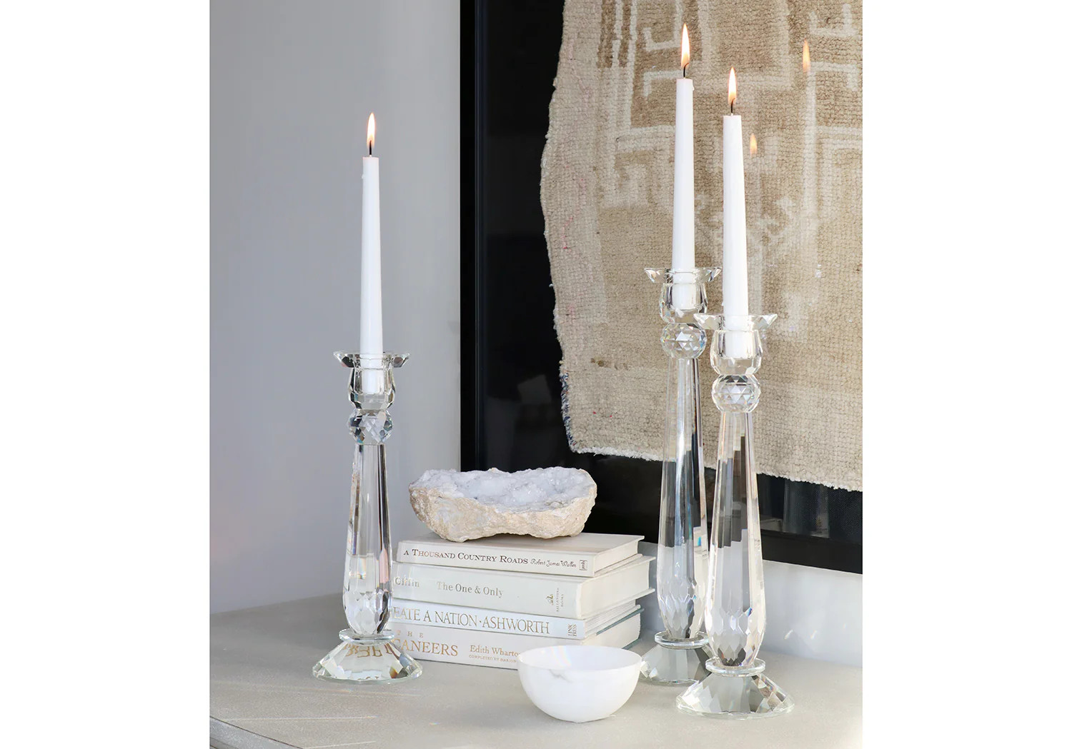 CRYSTAL CANDLESTICK | Alice Lane Home Collection