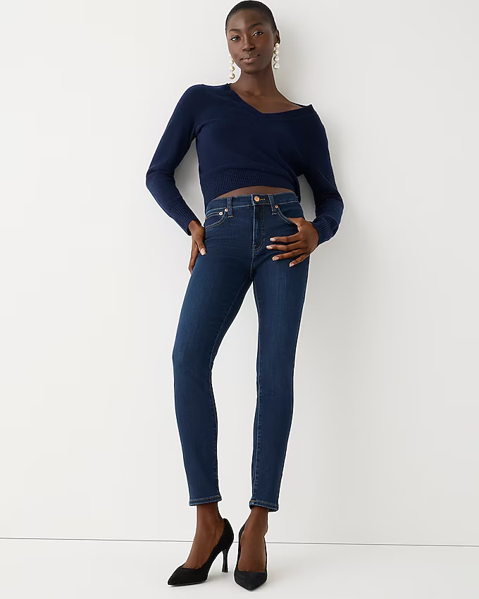9" mid-rise toothpick jean in Point Lake wash | J. Crew US