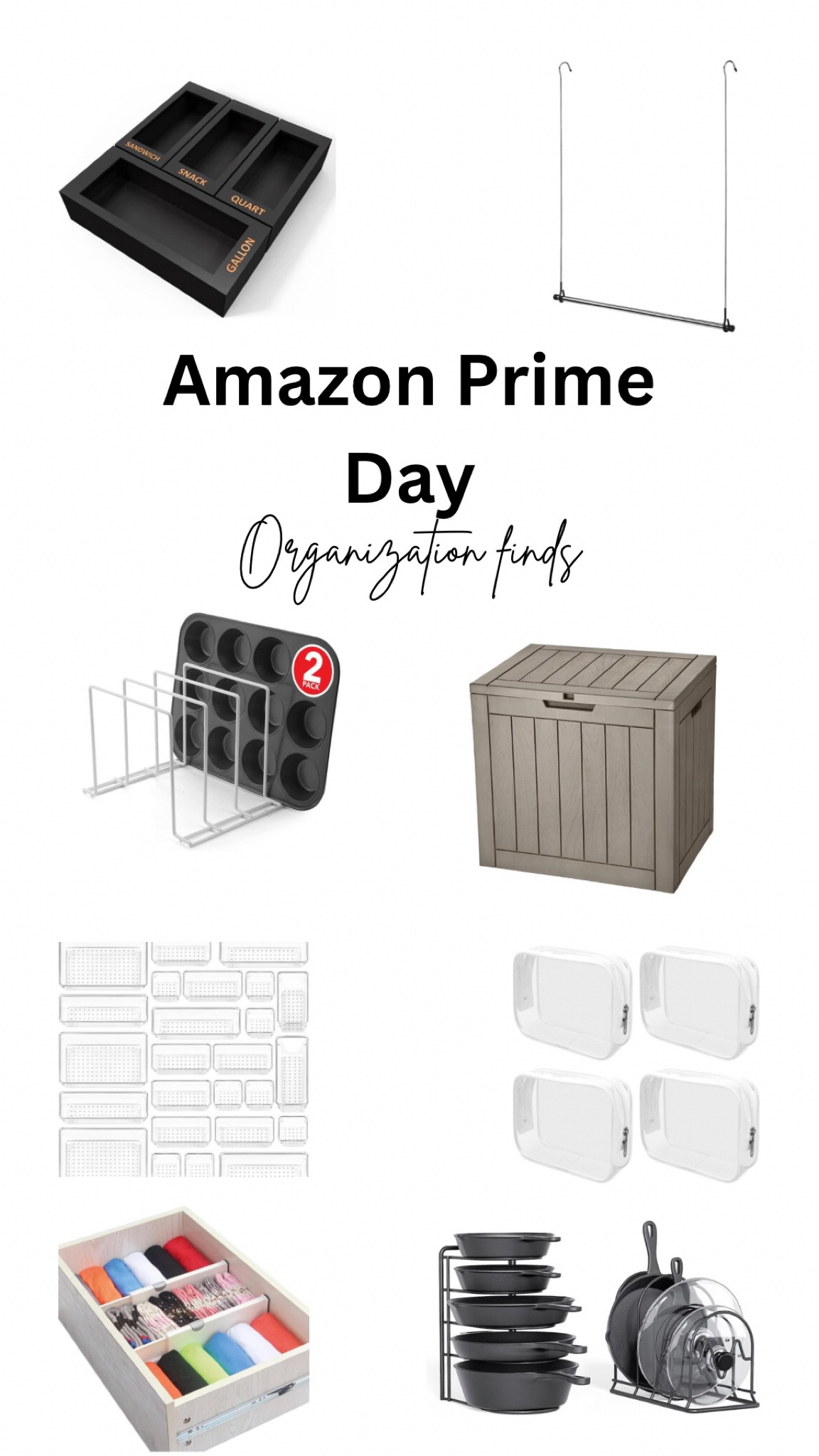 My top home organization pics for Amazon Prime Day!  I own and love every single one of these items.

#LTKFindsUnder50 #LTKHome #LTKSaleAlert