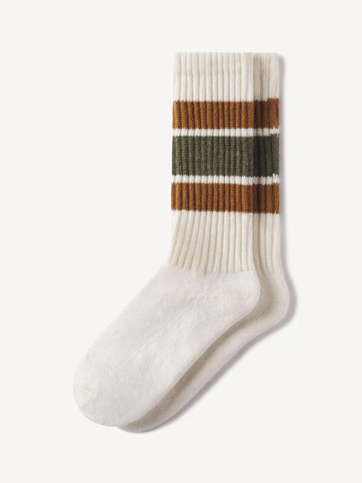 Sedona/Dark Sage Two Plus One Sport Sock | Buck Mason
