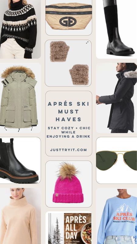 While we love to ski, we equally love to Apres with friends or family and be cozy. Here are our Apres picks this season. 

#LTKSeasonal #LTKtravel