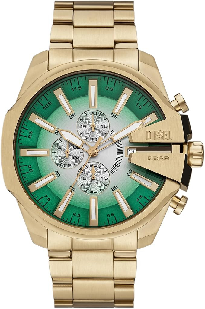 Diesel Mega Chief Watch for Men, Chronograph Men's Watch | Amazon (US)