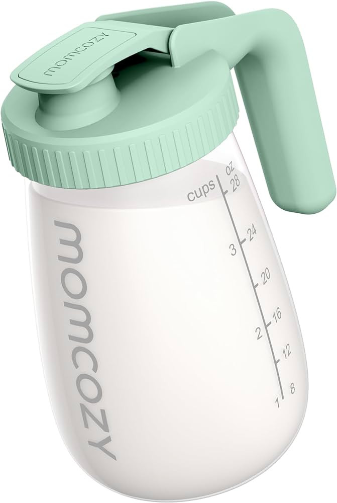 Momcozy Breast Milk Pitcher, Resistant to Heat and Cold Abrupt Temp Swings, No Leak Glass Breast ... | Amazon (US)