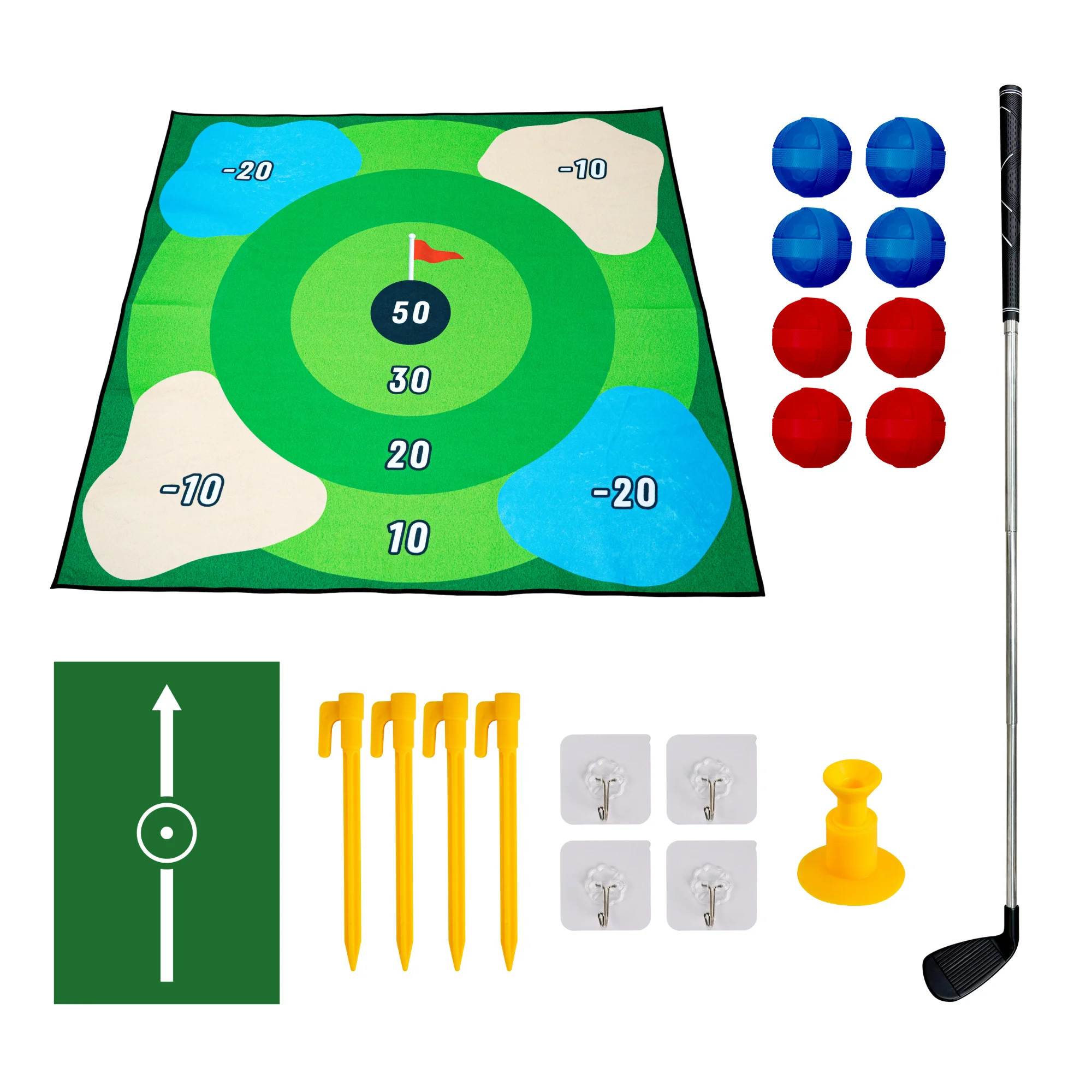 Sticky Chipping Golf Target Game, Indoor Outdoor Game, for All Ages, by MinnARK | Walmart (US)