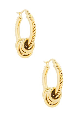 petit moments Mendoza Earrings in Gold from Revolve.com | Revolve Clothing (Global)