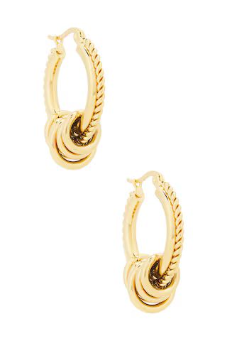 petit moments Mendoza Earrings in Gold from Revolve.com | Revolve Clothing (Global)