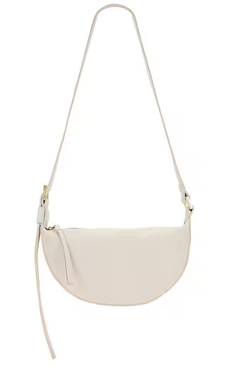 ALLSAINTS Half Moon Crossbody in White. | Revolve Clothing (Global)