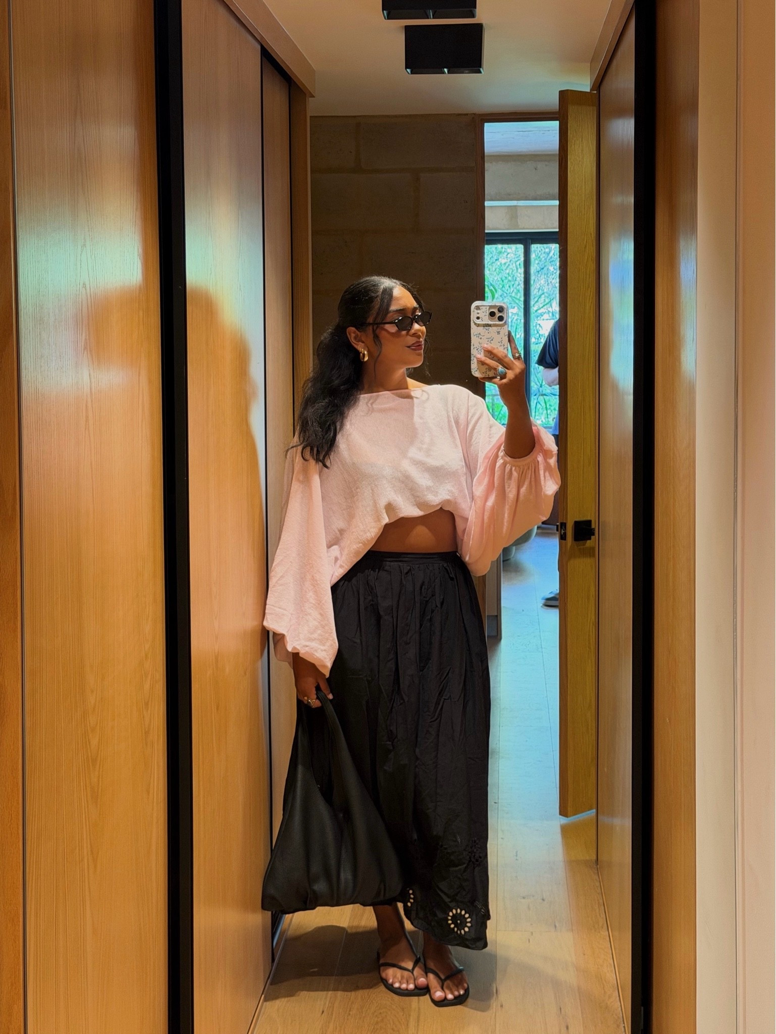 Mexico City spring/ summer fit💗 in love w/this top from Zara (wearing a M has an oversized bouncy fit to it), paired it with this skirt from Marshall’s (linking an almost exact one from quince bcus I love their skirts too, wearing a M stretchy wasitband)

#LTKootd #LTKSeasonal #LTKMidsize