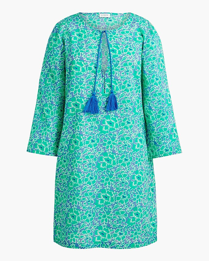 Printed beach tunic | J.Crew Factory