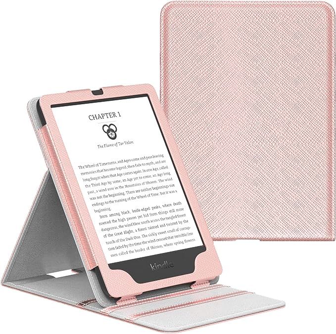 MoKo Case Fits 6" All New Kindle 11th Generation 2022/10th Generation 2019, Vertical Flip Protect... | Amazon (US)