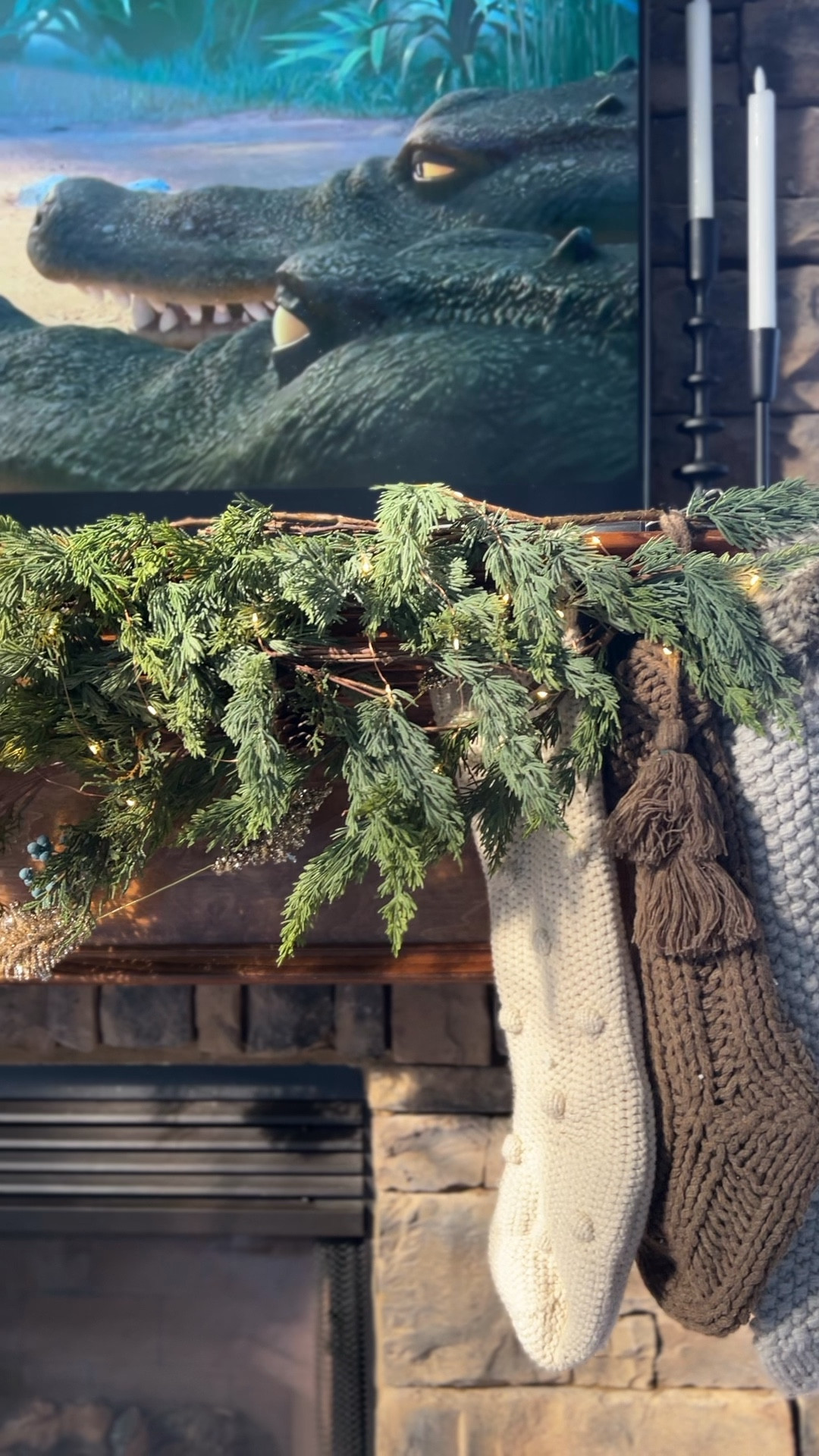 Added little velvet brown bows to my tree & I love it. $1 rolls. I ordered 2. 😍 

Mantle decor. Christmas mantle. Christmas tree decor. SHEIN. Target. Amazon home. Amazon Christmas. Viral Home Depot twinkle Christmas tree. 

#LTKHoliday #LTKhome #LTKSeasonal