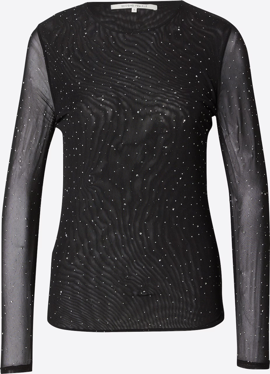 SECOND FEMALE Shirt 'Edgy' in Zwart | ABOUT YOU | ABOUT YOU NL