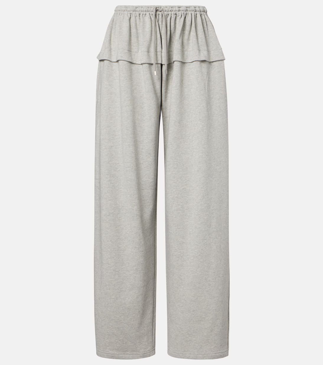 Ruffled cotton-blend track pants | Mytheresa (US/CA)