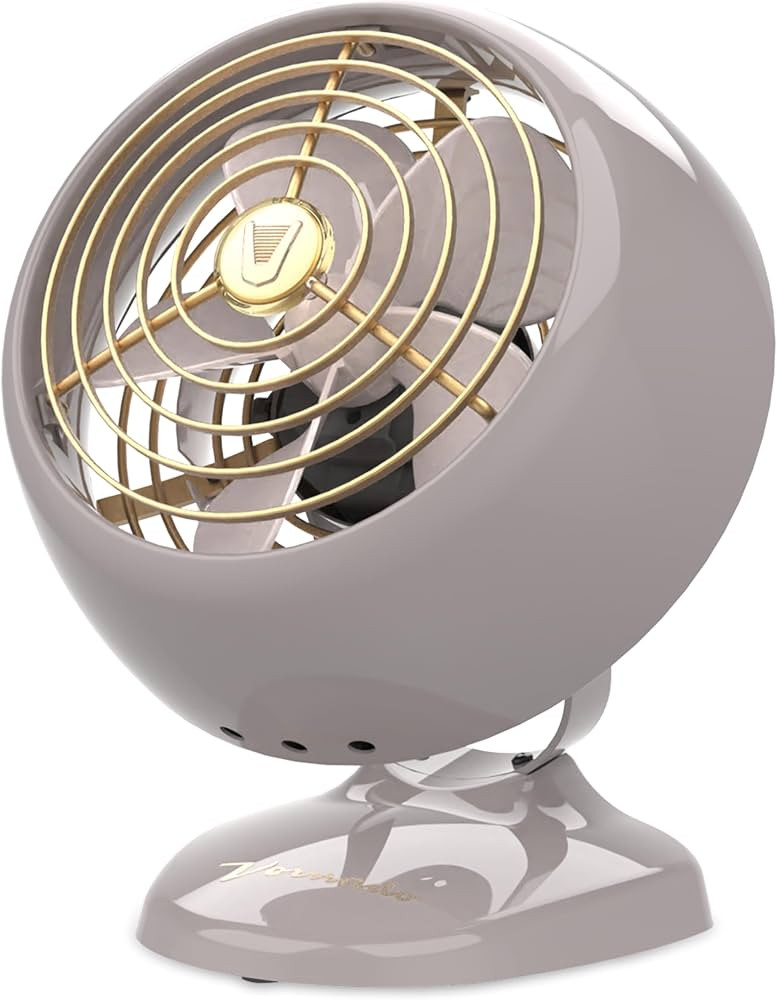 Vornado VFAN™ Mini Classic Vintage Metal Desk Fan, 2-Speed, Adjustable Tilt, Personal Air Circu... | Amazon (US)