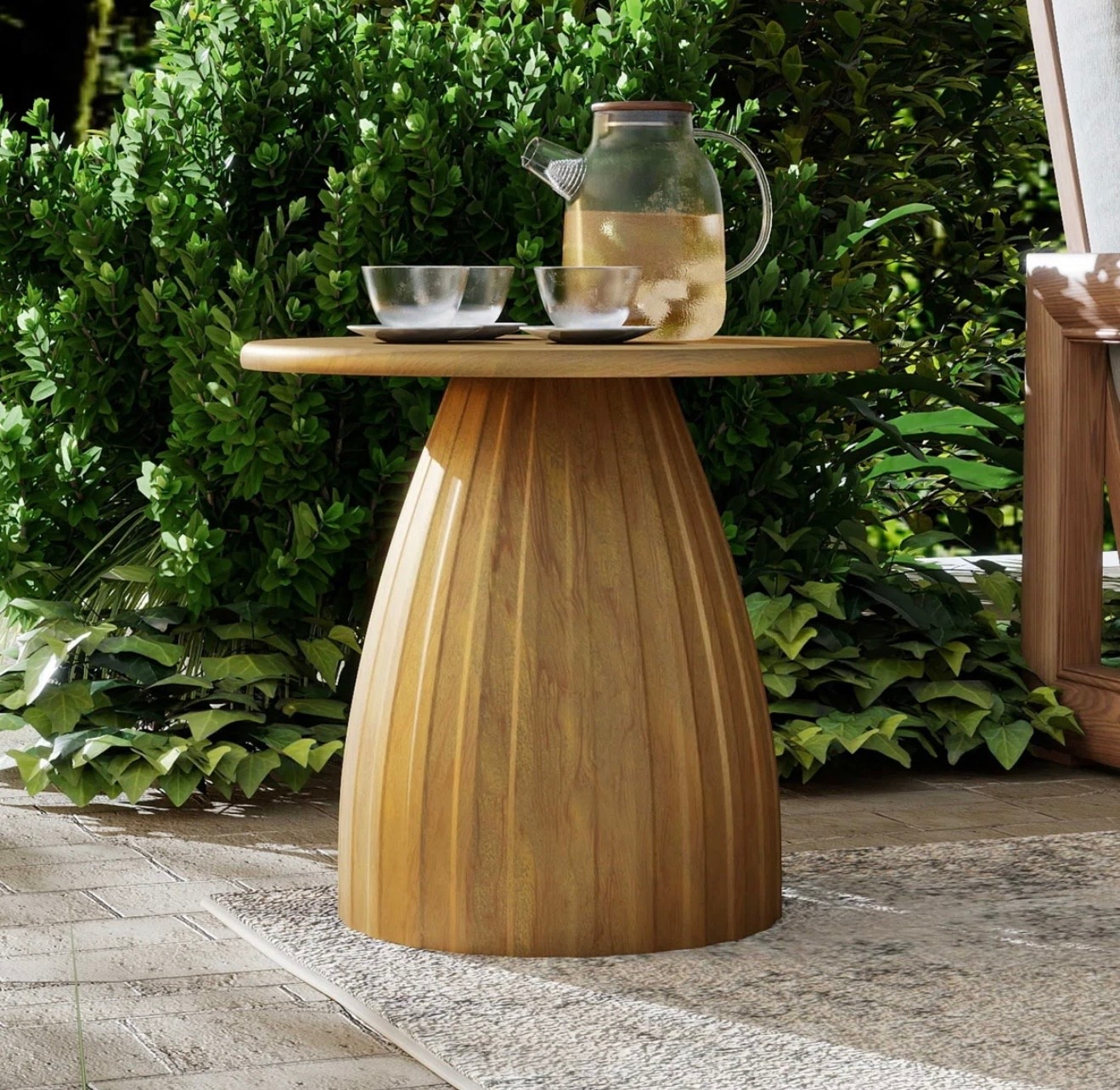 Outdoor side table - metal steel ✨

#LTKU #LTKFamily #LTKHome