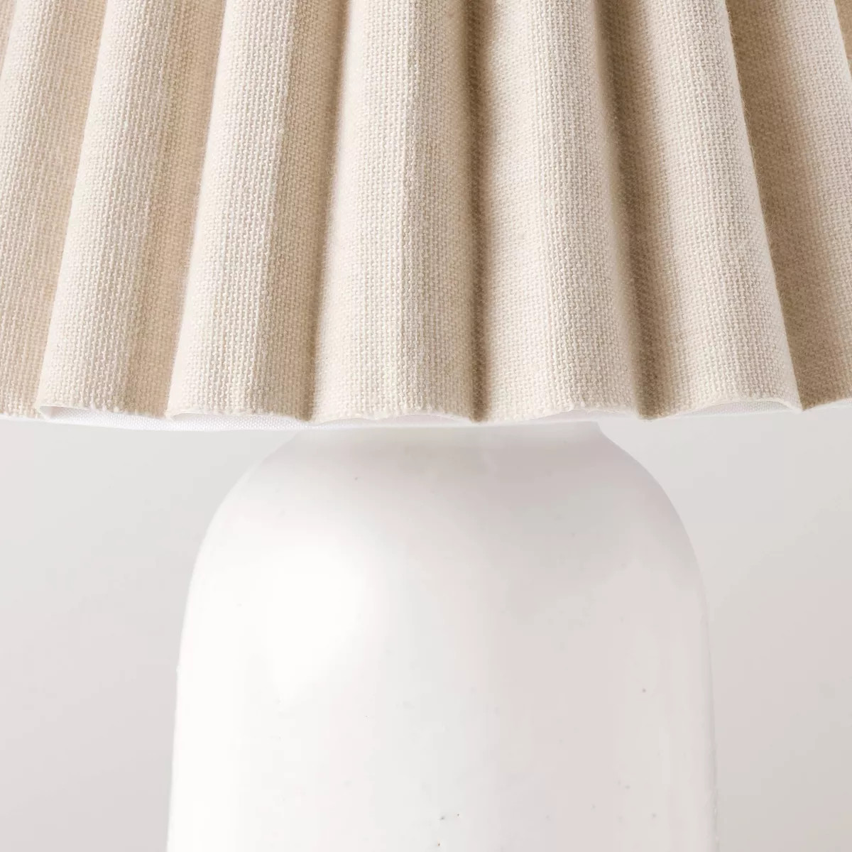 Ceramic Accent Table Lamp with Scallop Shade - Hearth & Hand™ with Magnolia | Target