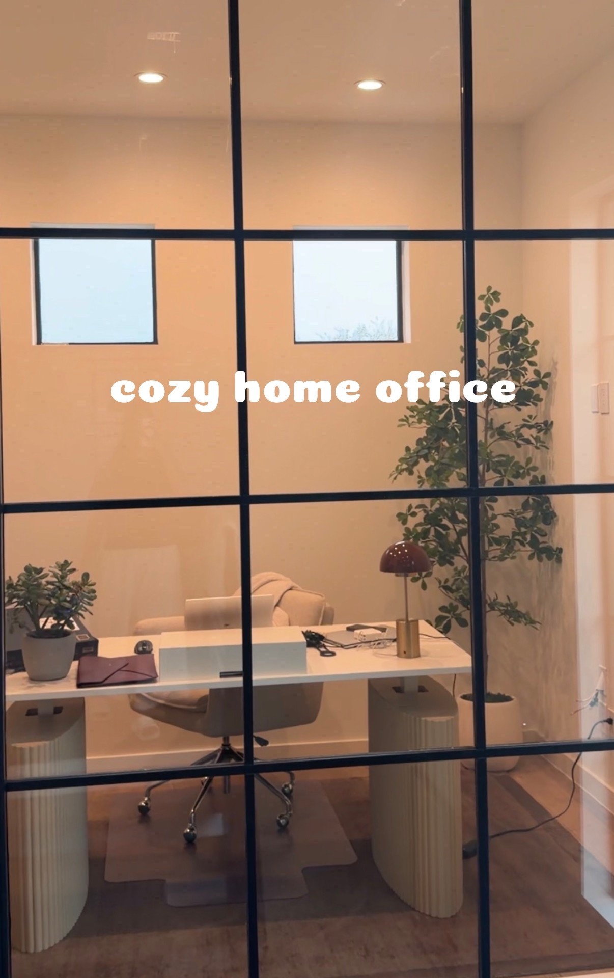 I transformed a little corner of my house into a cozy home office. Elevate a budget-friendly office desk with some leg covers from Rove, and add the comfiest office chair from Crate & Barrel. Oh can’t forget the faux plants!  

#LTKHome #LTKSaleAlert