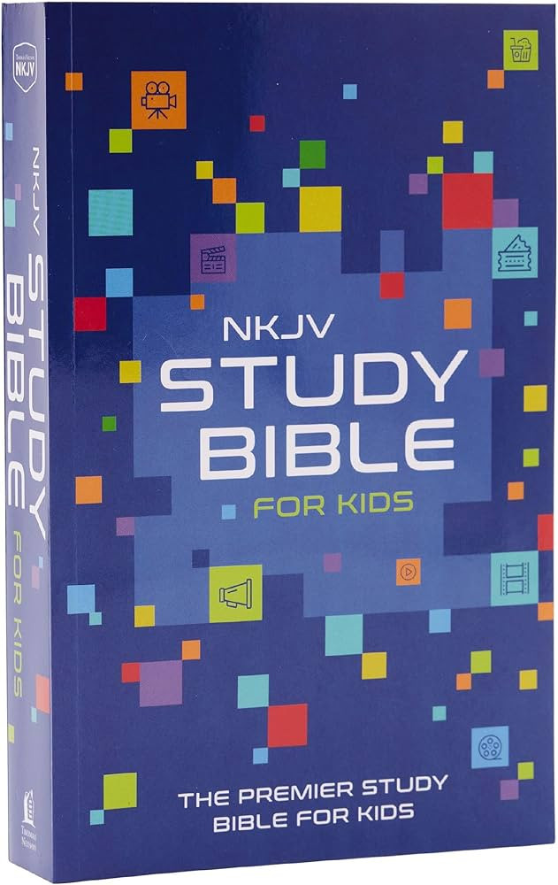 NKJV Study Bible for Kids, Softcover: The Premier Study Bible for Kids | Amazon (US)