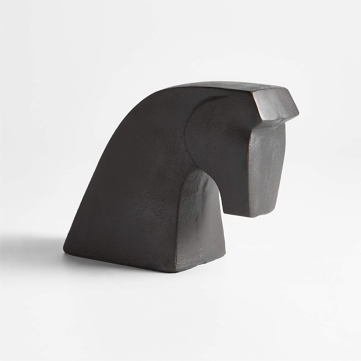 Cheval Cast Iron Horse Bookend + Reviews | Crate & Barrel | Crate & Barrel