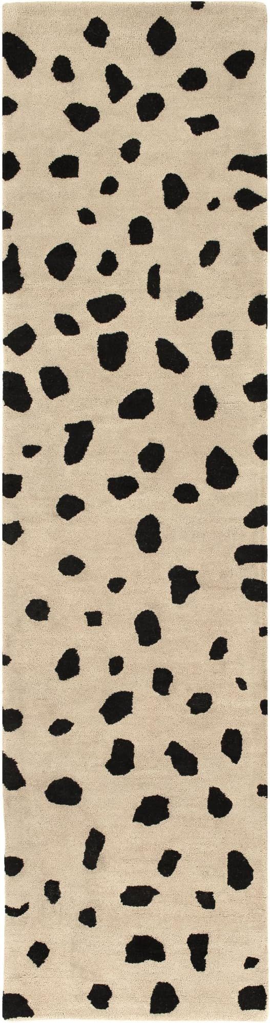 Artistic Weavers Stella Dalmatian Rug, Black/White, 2' x 8' | Amazon (US)