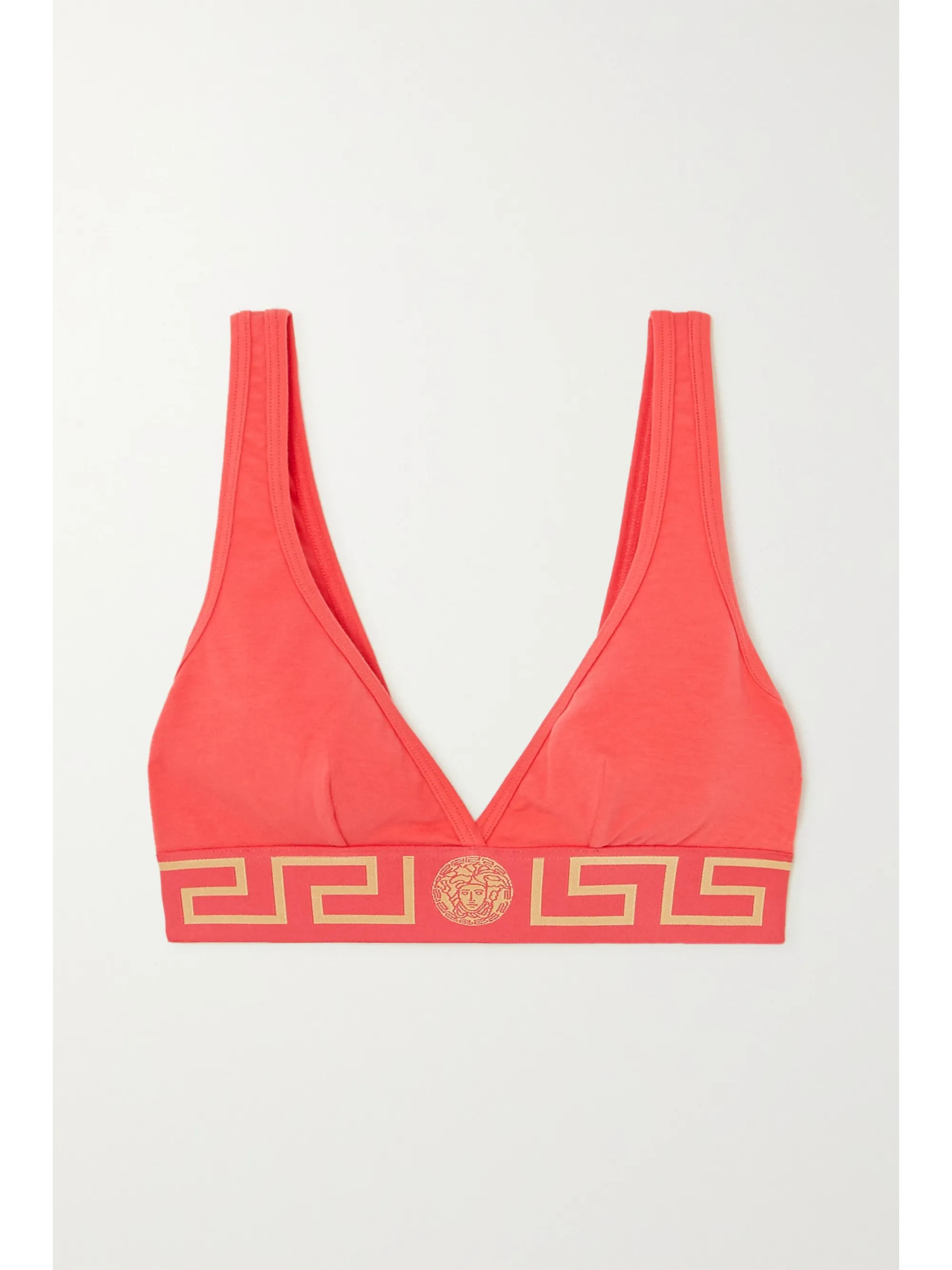 Stretch-cotton jersey soft-cup bra | NET-A-PORTER (US)