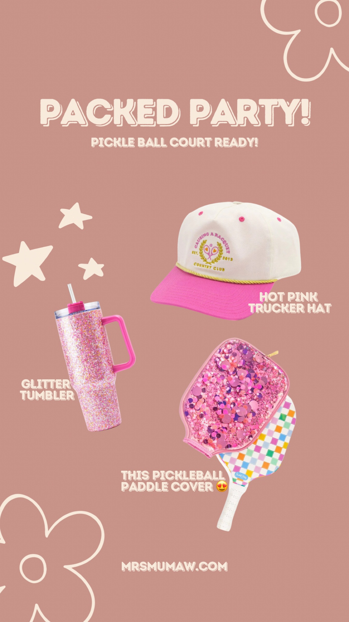 Packed party pickleball court goodies!! 

#LTKGiftGuide