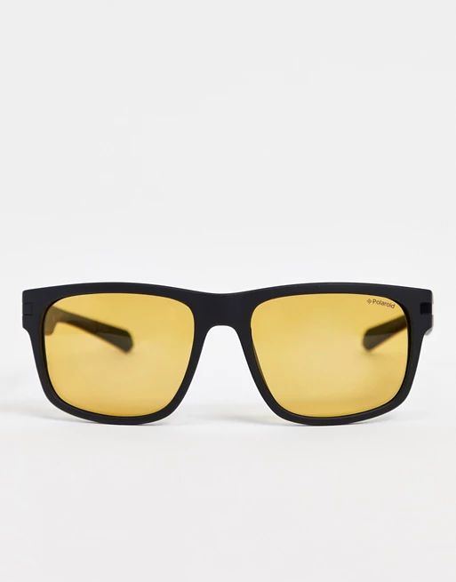 Polaroid square lens sunglasses | ASOS (Global)