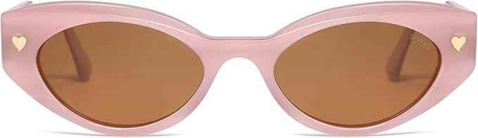 SOJOS Acetate Polarized Cat Eye Sunglasses for Women Lightweight Retro Vintage Sun Glasses UV400 ... | Amazon (US)