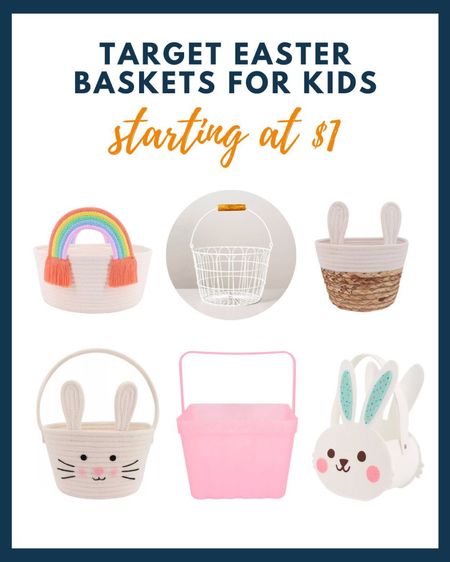 Shop these trendy & cute Easter basket ideas at Target - starting at just $1!

#LTKfamily #LTKkids #LTKSeasonal