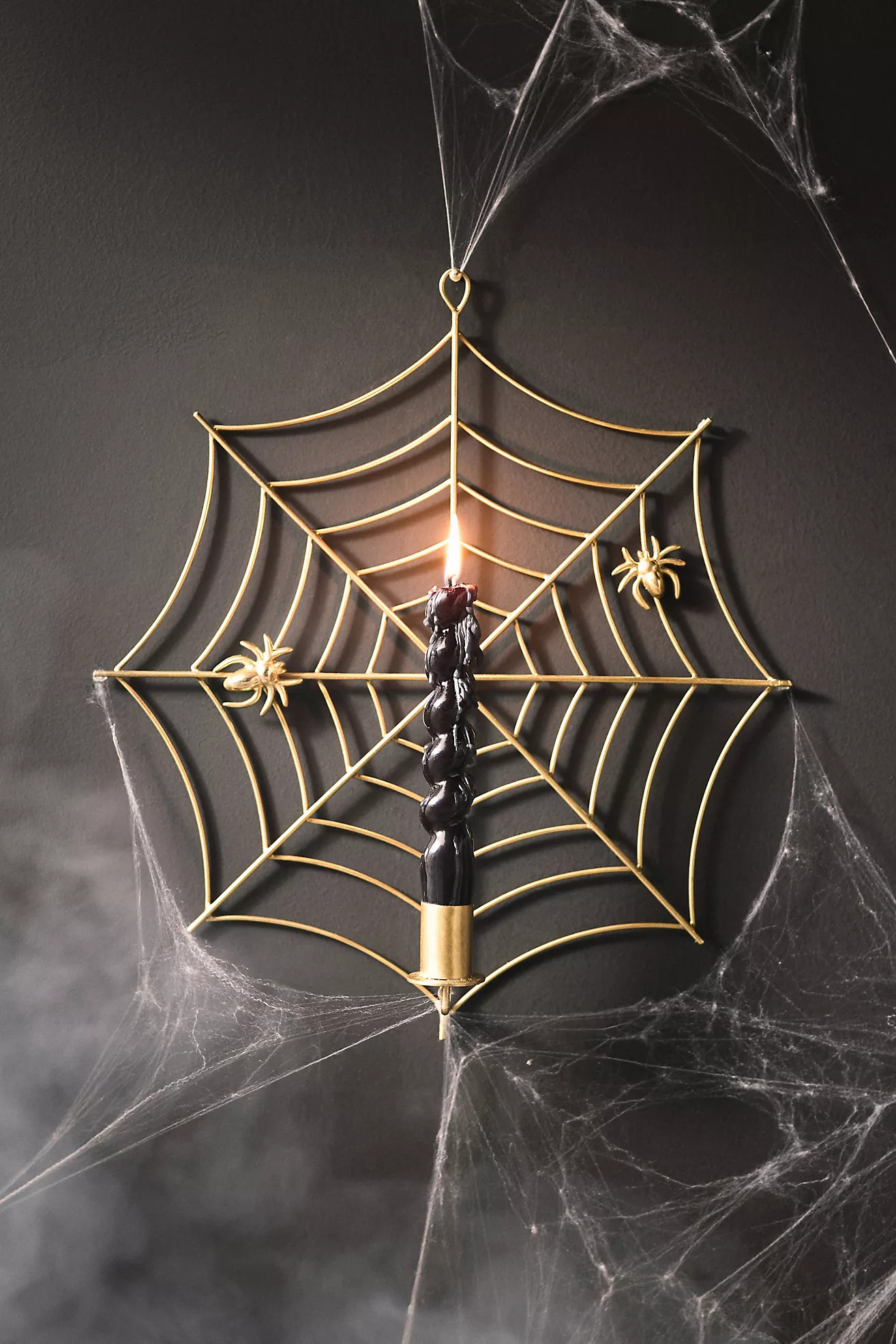 Spiderweb Taper Candle Holder Sconce | Anthropologie (US)