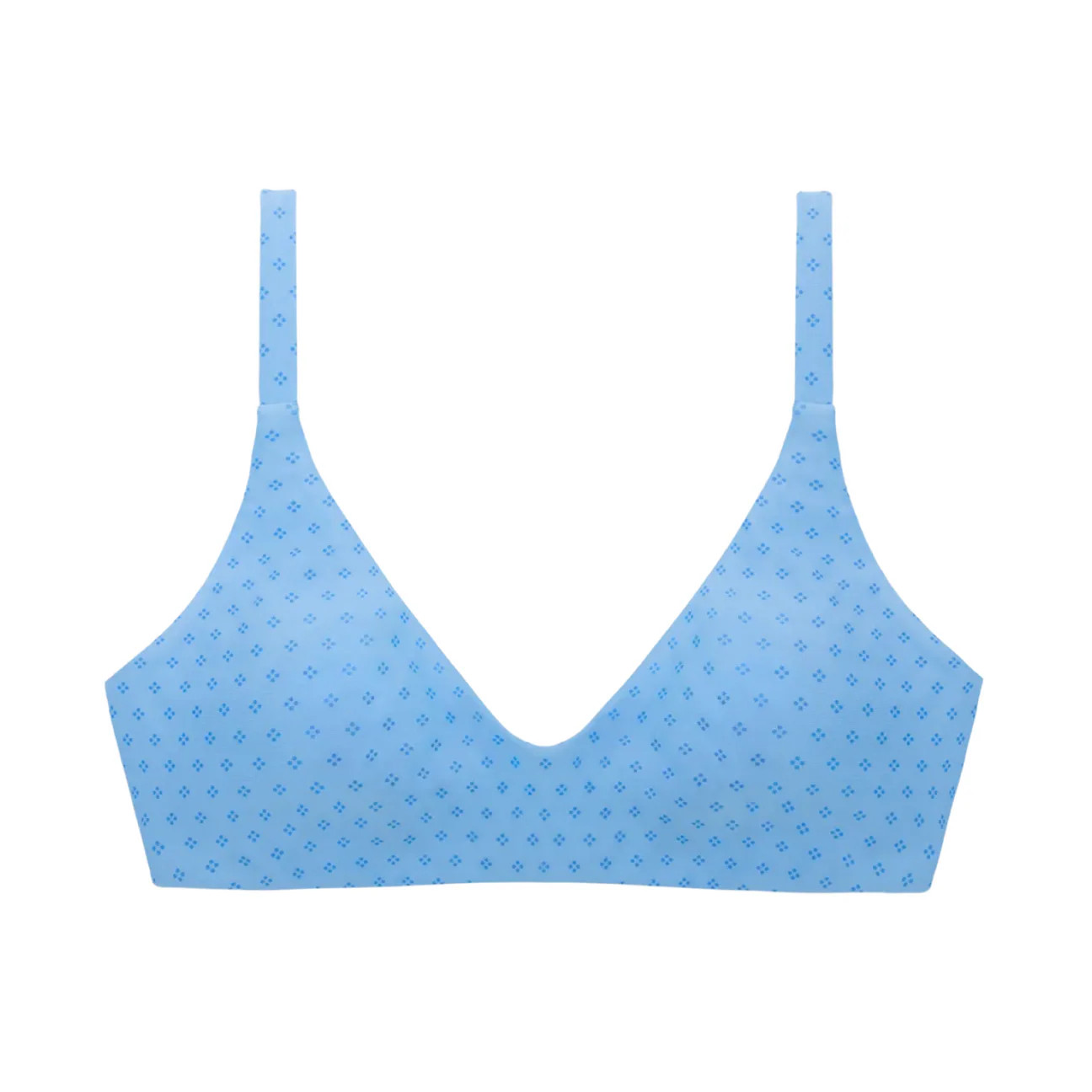 women's le marin dot scoop neck bikini top | Minnow