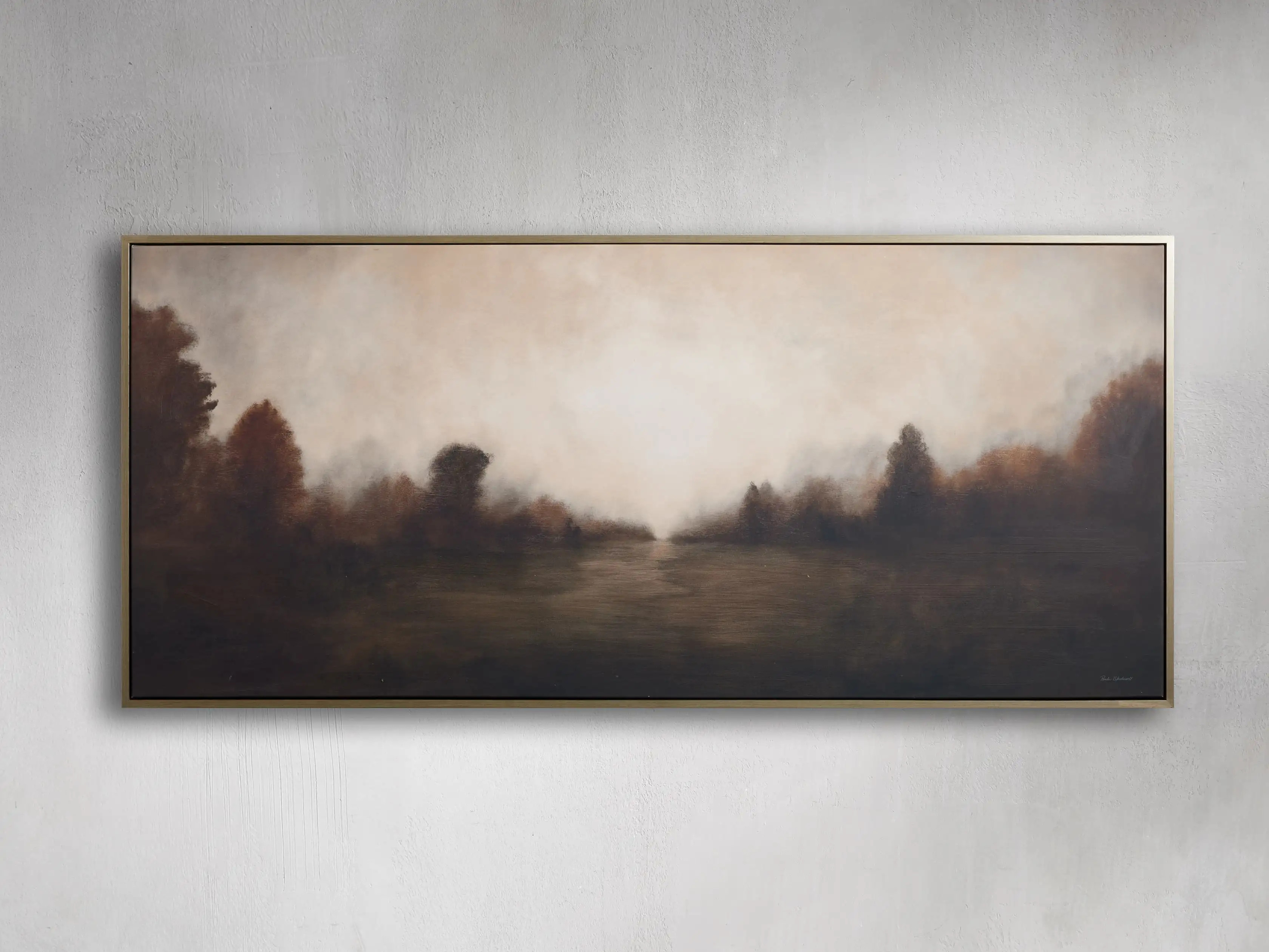 Grassland Shadows Framed Print | Arhaus