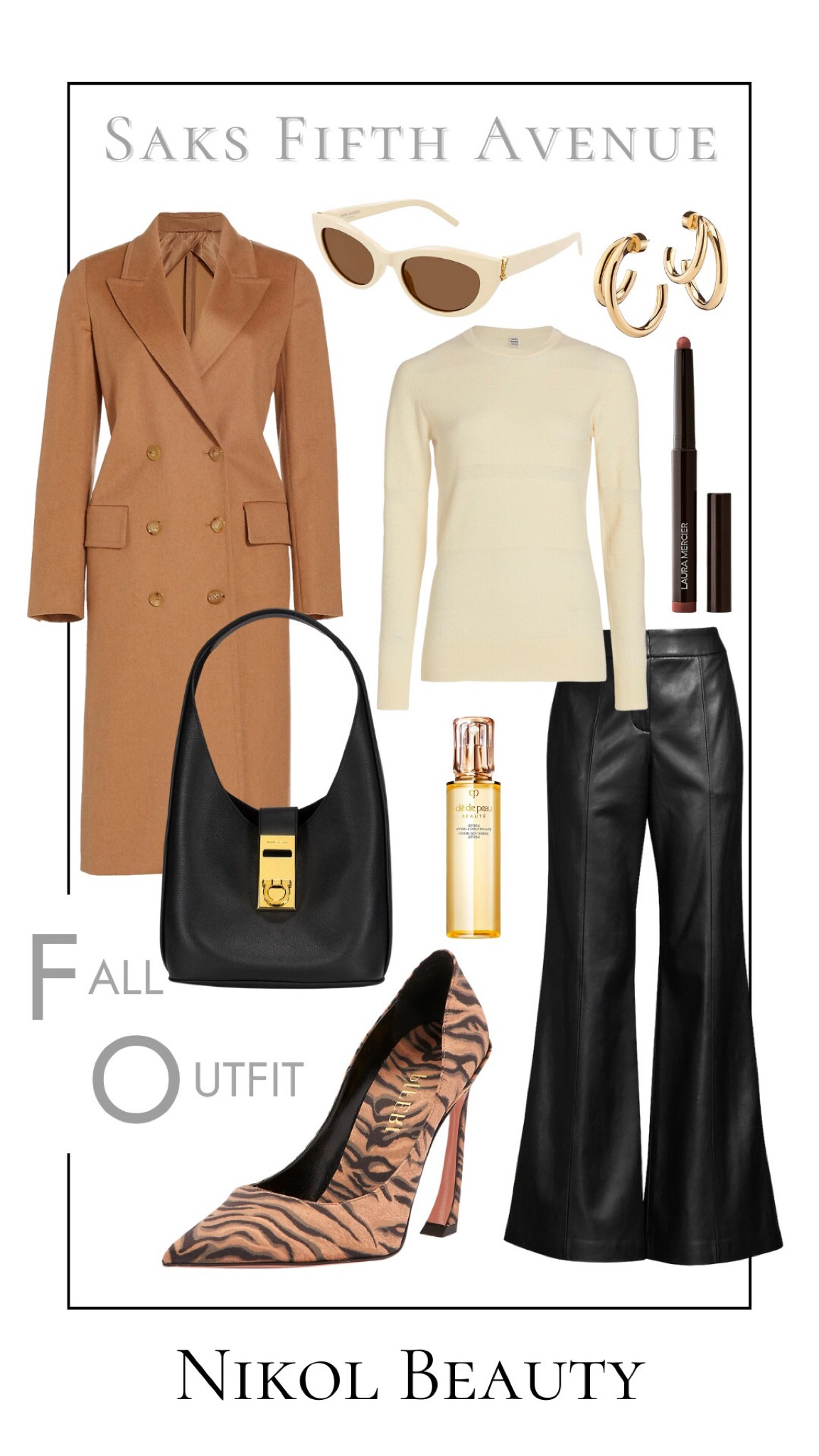 Fall Fashion Goals! 🍂👢 Stylish Inspiration from Saks Fifth Avenue: Black Leather Pants, Brown Coat, and Chic Pump Shoes. #FallOutfitInspo #SaksFifthAvenue #FallFashion #LeatherPants #BrownCoat #PumpShoes #FashionGoals #FallStyle #ChicLook #ShopSaks



#LTKstyletip #LTKSeasonal