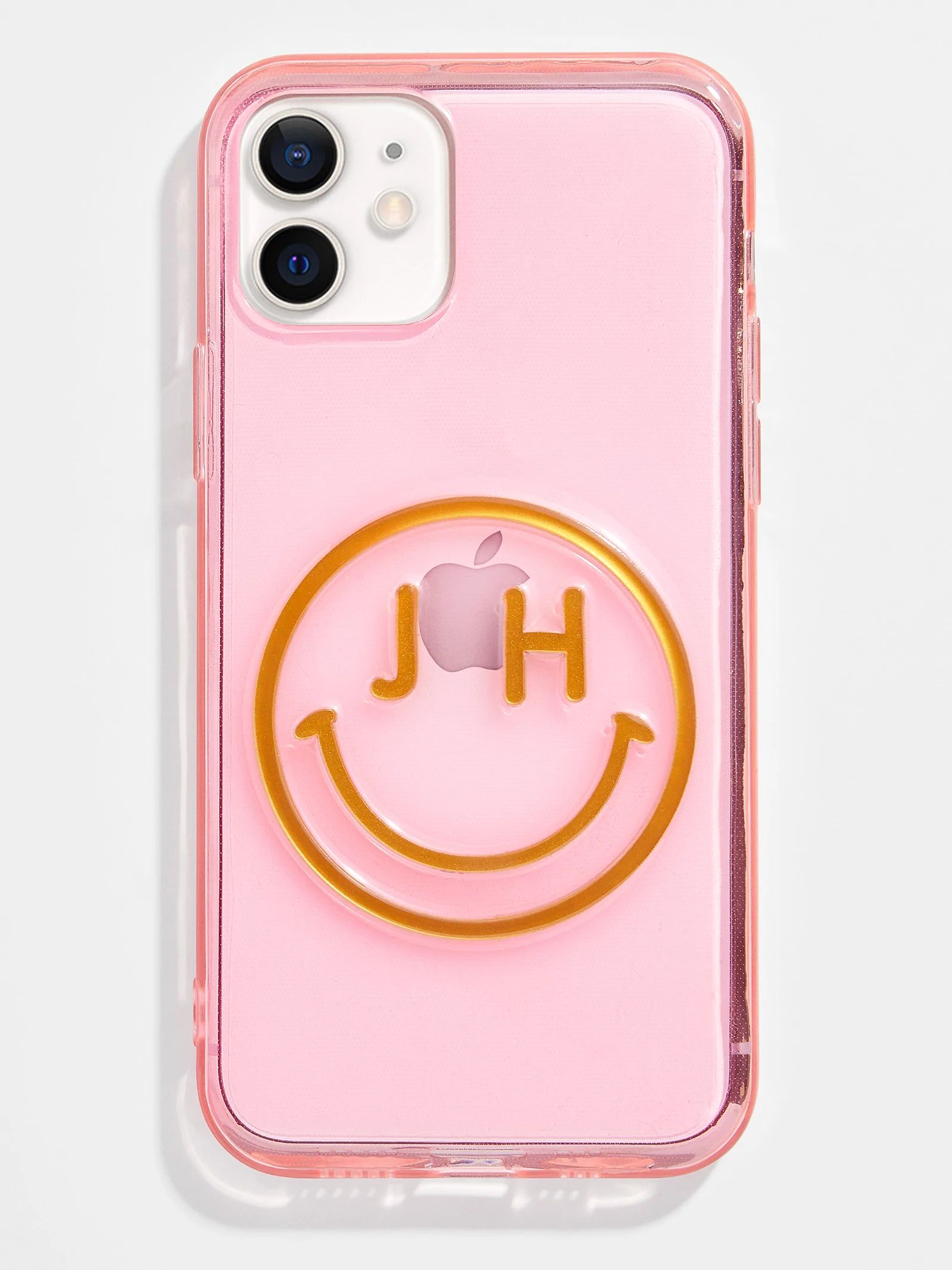 All Smiles Custom iPhone Case - Pink / Orange | BaubleBar (US)