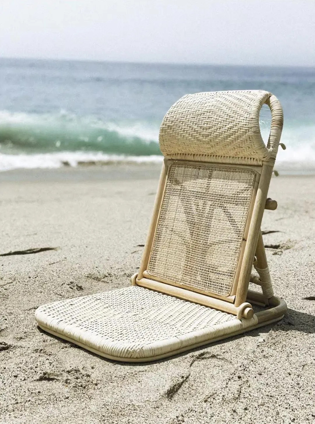 Rattan Beach Chair the Resol Lounger - Etsy | Etsy (US)