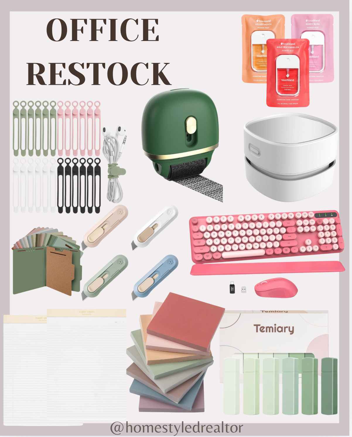 Office stock up
Essentials
Convienient on hand items  

#LTKSaleAlert #LTKxPrimeDay #LTKHome