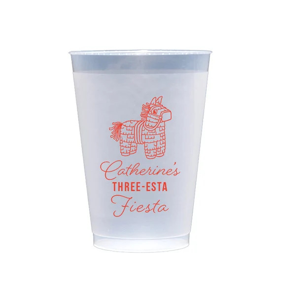 Fiesta birthday cups Personalized fiesta cups Pinata cups | Etsy | Etsy (US)