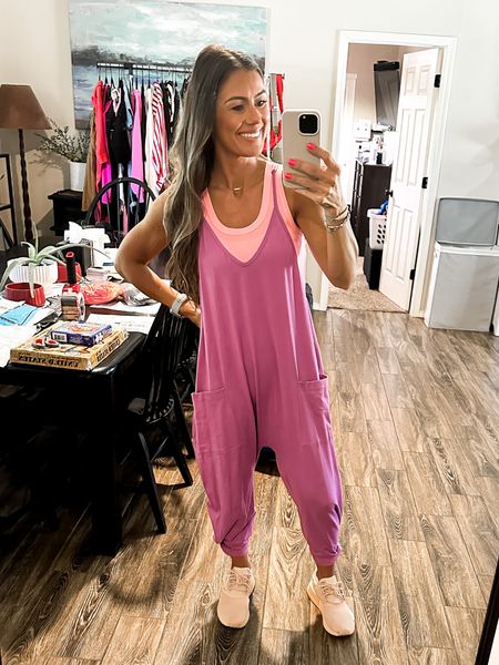 Free people hot shot onesie dupe from Amazon - I’m in XL 

Target tank - small tts

Adidas - tts

#LTKFind #LTKunder100 #LTKfit