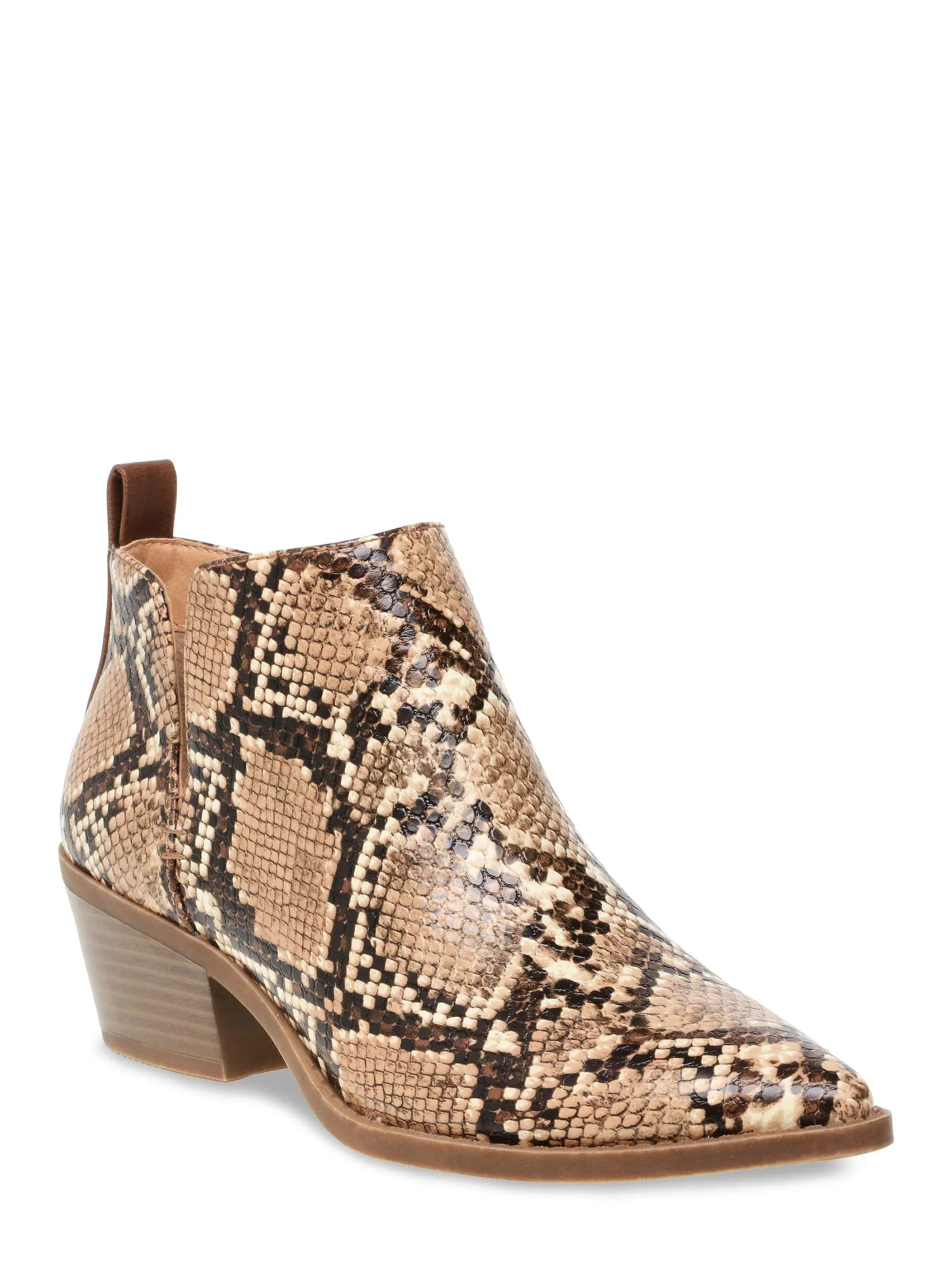 Time and Tru Western Bootie (Women's) | Walmart (US)