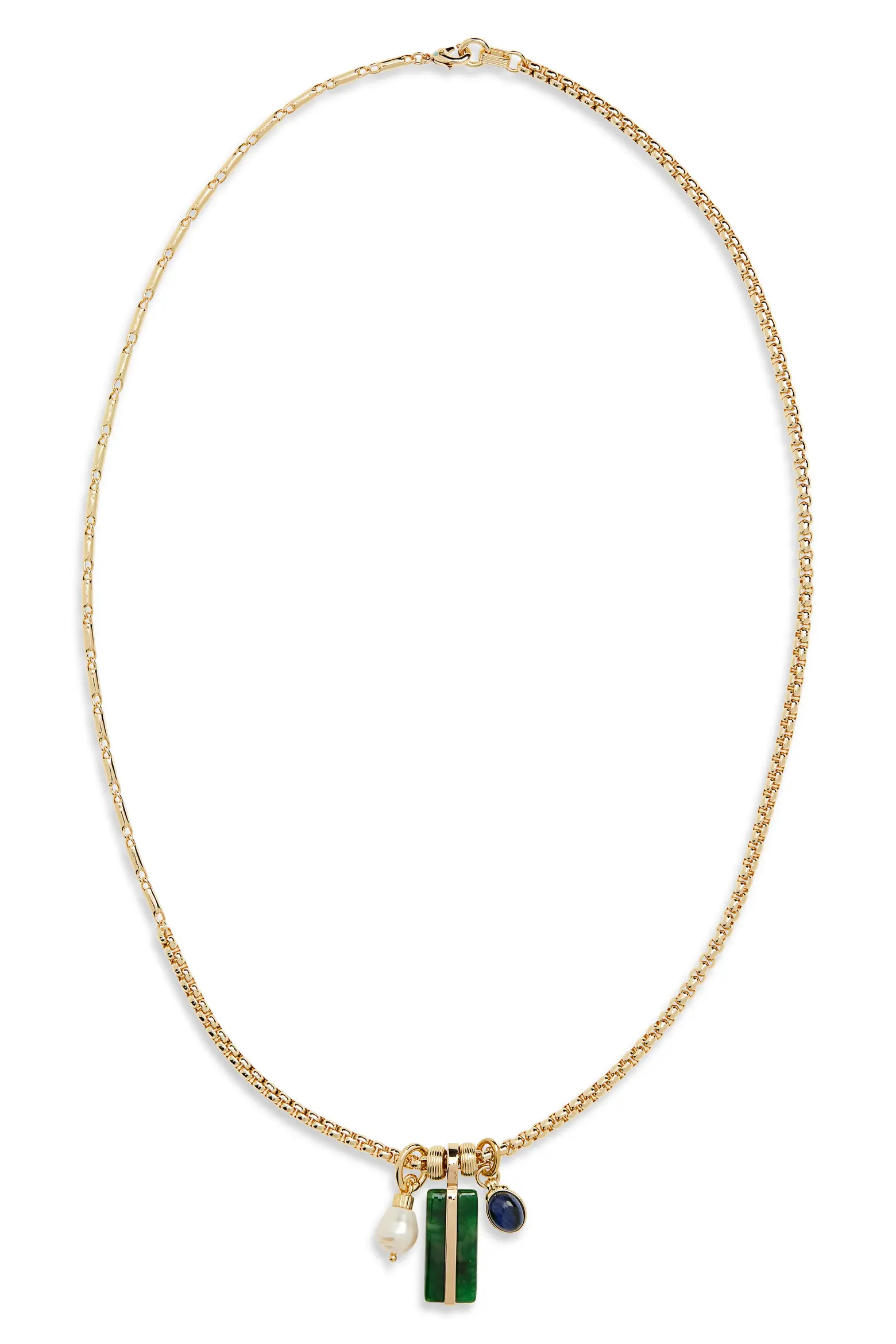 Long Mixed Pendant Necklace (Women) | Nordstrom | Nordstrom