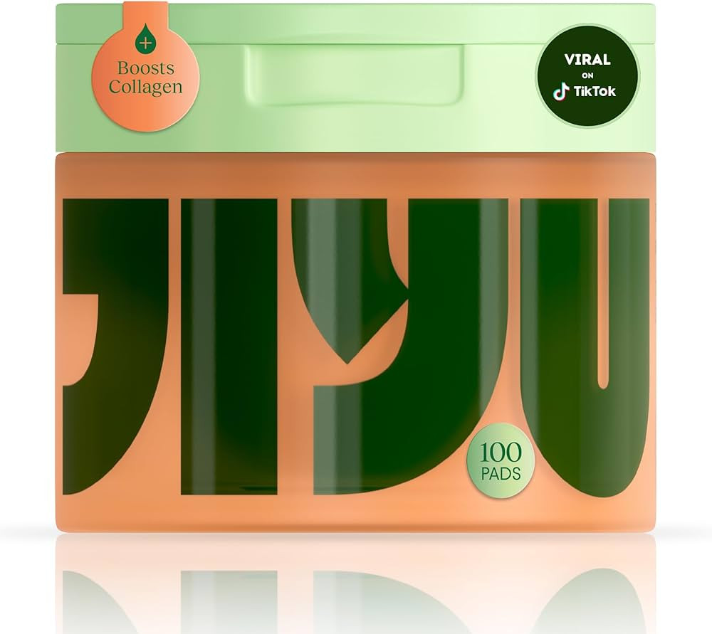 Jiyu Korean Skincare Anti-Aging, Dark Spot & Wrinkle Minimizing Toner Pads - Hydrating with Snail... | Amazon (US)