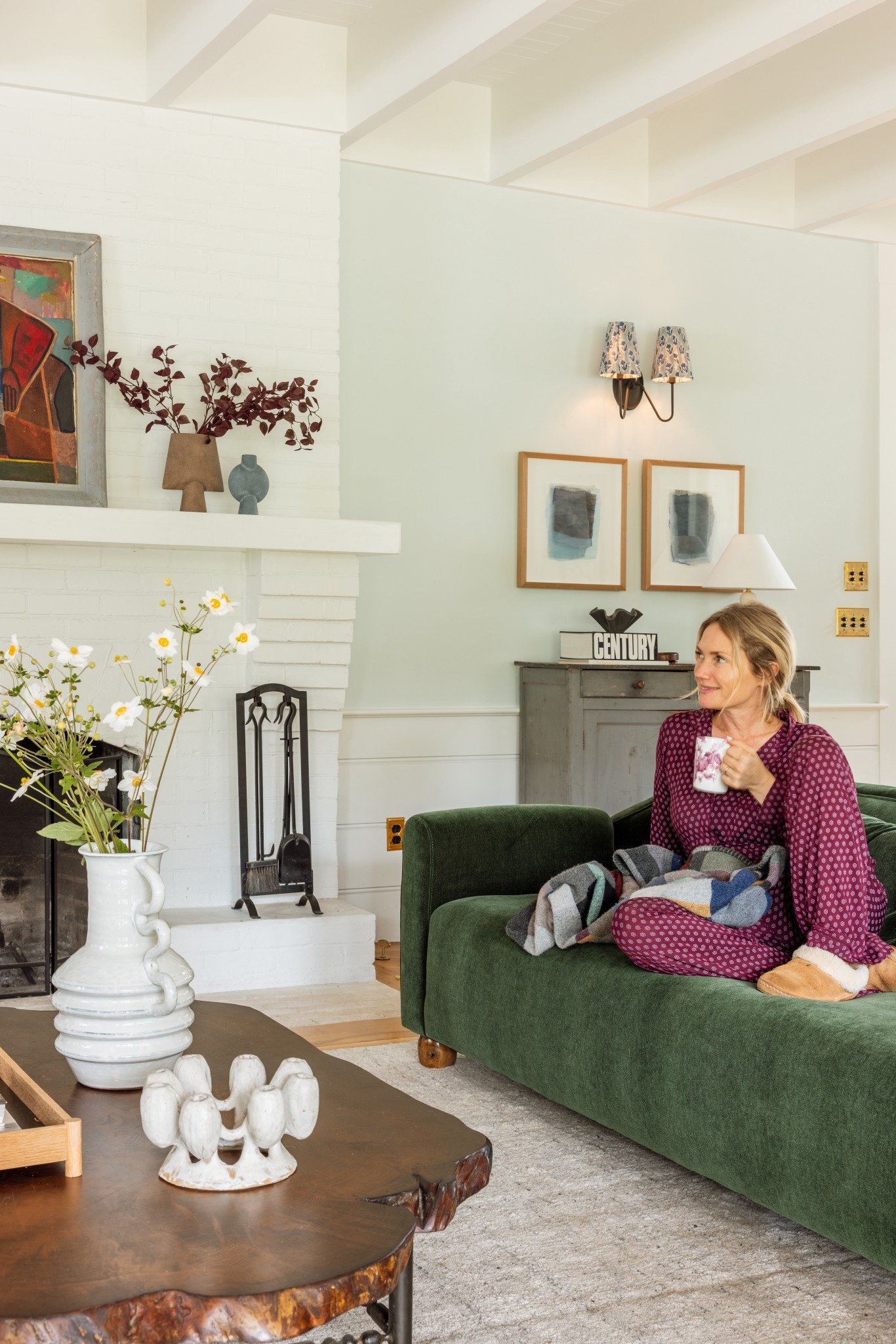 These PJs are just about sold out but come in 20 colors… they’re also 50% off:) love the printed blue color