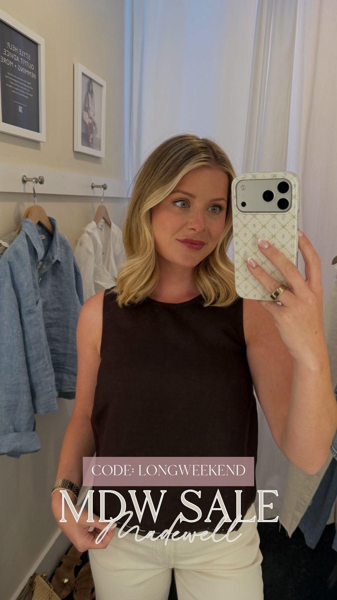 @Madewell is having there MDW sale I’m so excited about! 30% off Use code: LONGWEEKEND



Madewell sale, sale alert, Memorial Day weekend, weekend sale, outfit idea, ootd, summer finds, summer sale

#LTKSaleAlert #LTKootd