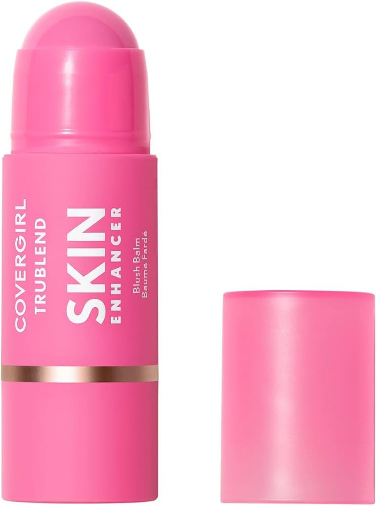 CoverGirl Trublend Skin Enhancer Blush Balm Stick, 230 Bubblegum Pop, Vegan Formula, Easy to Use,... | Amazon (US)