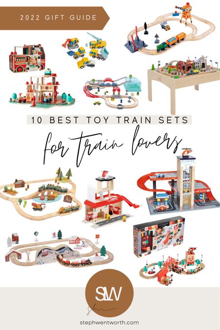 ✨TRAIN SET GIFT GUIDE ✨ This is THE BEST OF THE BEST when it comes to toy train sets! There are SO MANY out there but as a mom of four boys, I’ve rounded up the ones we have owned and loved over the years! #woodentoys #kidsgiftguides #giftsforboys 

#LTKSeasonal #LTKfamily #LTKHoliday